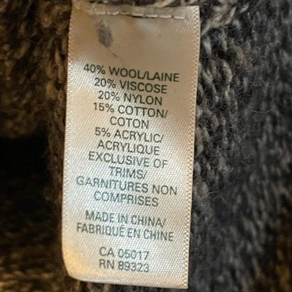 Roots Canada Cabin S&P Pullover Wool Sweater Size XL - Picture 8 of 12